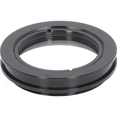 Objectif auxiliaire professionnel 1X en alliage d'aluminium anti-poussière, taille standard pour microscope (1/5)