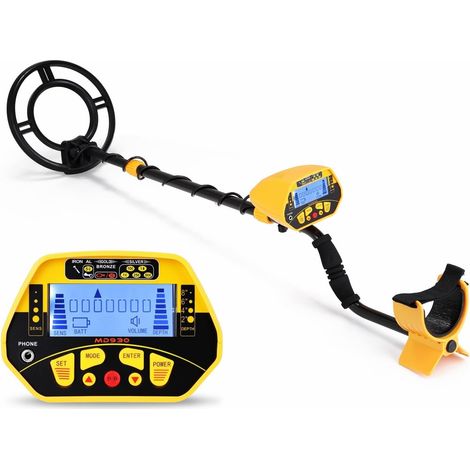 Détecteur de métaux pour Adultes et Enfants Détecteur de métaux souterrains Détecteur de détection d'étanche LCD Adulte.Children Field Treasure Finder Scanner Trésor Finder Haute précision (1/5)