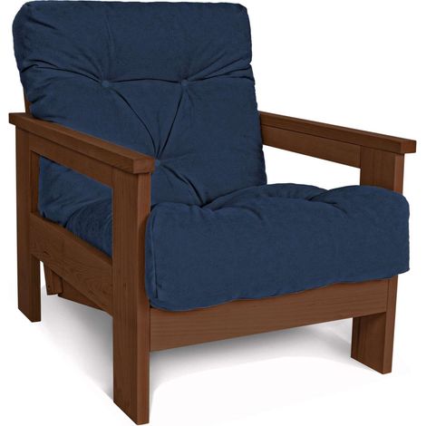 Fauteuil mexico - Noyer (1/5)