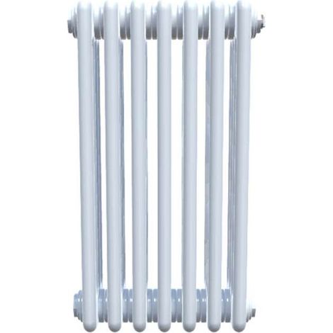 Bircham - White 4 Column Radiator H600mm x W341mm