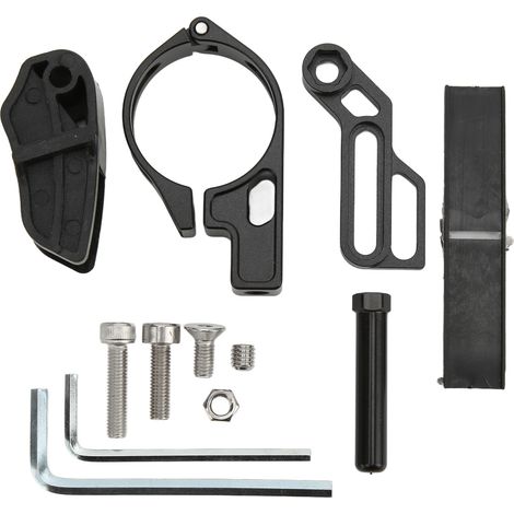 Universelle Kettenführung aus Aluminiumlegierung für Mountainbikes - Schwarzer Kettenabweiser (1/5)