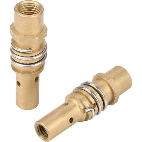10pcs Porte-embouts Buse Soudage MIG Consommable Accessoire pour Chalumeau Torche 15AK, Accessoire pour Soudage