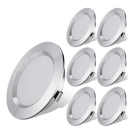lumières LED 12 V camping-car, remorque, bateau, Naturel 4500K, 300 lumens, 3 W, basse tension, mini lampe encastrée (1/5)
