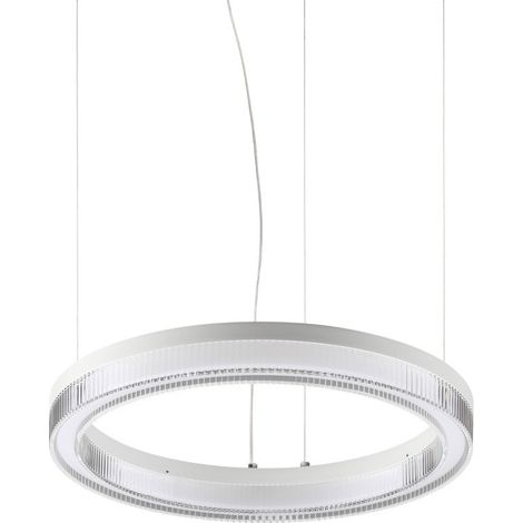 Ideal Lux CROWN Suspension LED intégrée 40 cm, blanc 2050 lm 3000 K (1/2)