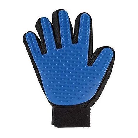 Gant de massage 2 en 1 pour le démêlage des poils d'animaux (chien et chat). (1/2)