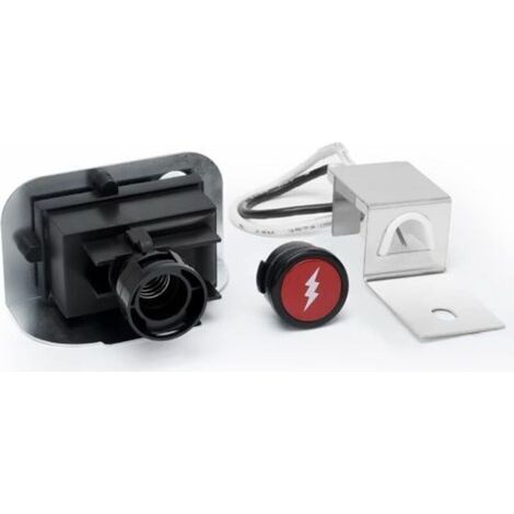 Kit d'allumage électronique de remplacement pour barbecues à gaz Weber Q120 et Q220, remplace la référence Weber 64868, noir (1/4)