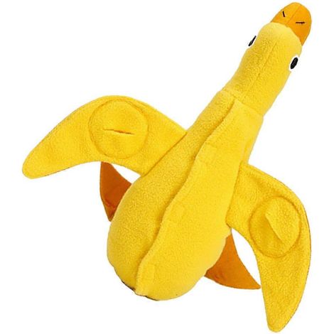 Peluche Canard pour Animaux de Compagnie, Jouet à Mâcher Multifonctionnel pour Chien, Jouet Couineur (1/5)