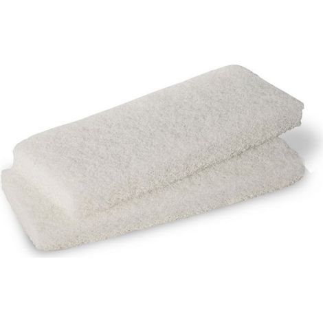 Edma – Semelles de rechange autogrippantes pour platoir abrasif 250 x 100 mm – Lot de 2 – Pour bois dur – 256855