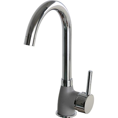 PYRAMIS BELLO DUO faucet, granite, grey concrete (1/3)