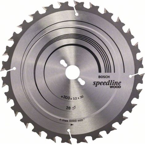 2608640681 - Lama per banco sega Speedline Wood 300 x 30 x 3,2 mm, 28