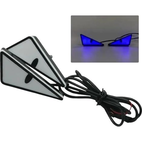 Luces LED Ojo de Demonio, Compatibilidad Universal, Fácil Instalación, Azul-1 (1/2)