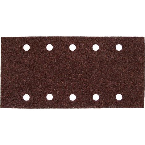 Makita Schleifpapier, 10 Stk., 115x229 mm, K 40, 10 Löcher (1/4)