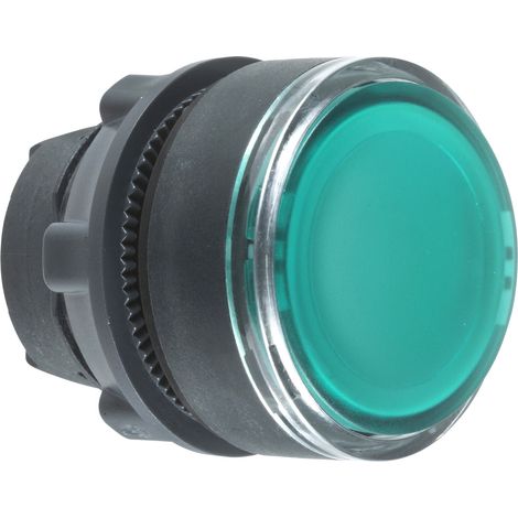 Schneider Electric ZB5AA38 Harmony ZB5AA38 Bouton-poussoir actionneur plat 1 bouton vert décrochage (1/4)