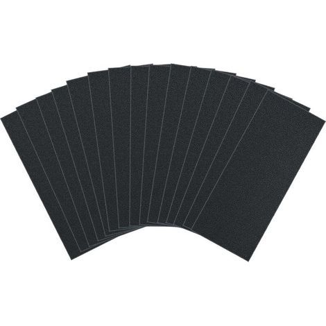 Schleifpapier, Körnung 1500, Nass-/Trockenschleifpapier, 9 x 3,6 Zoll, zum Polieren von Metall, Holz und Autos (nass) (1/5)