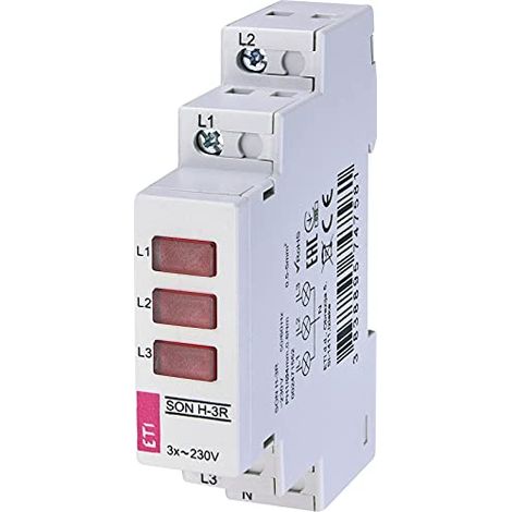 ETI-POLAM 1 X SIEM INTERRUPTEUR D'ALIMENTATION AUXILIAIRE 5ST3010 1S 1OE, BLANC 002471552