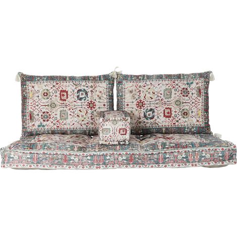 fh-deco Poltrona Comfort Fauteuil Multicolore 155x76x65 cm (1/5)