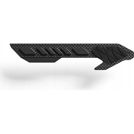 Protector de cadena flexible de silicona para cuadro de bicicleta Enlee 3M, color negro. (1/5)