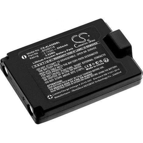 Batterie 3.7V 950mAh LiPo LPM00 pour télécommande AUTEC A8B Air