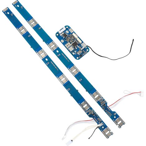 Professionelles Zubehör für Elektroroller: BMS-Platine + Seitenleisten-Set, professionelle Batterieschutzplatine, komplettes Batterieset.