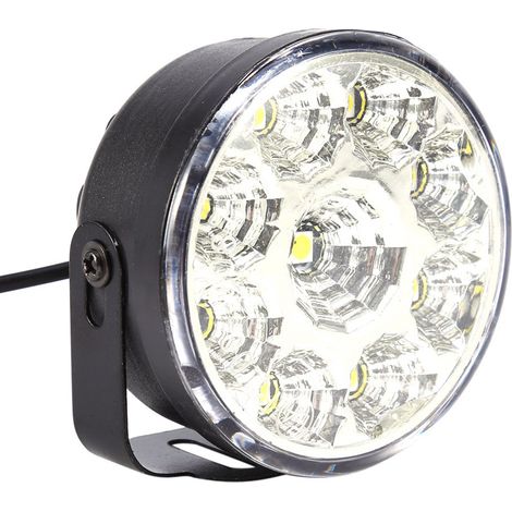 weiße 9 SMD-LED-Lampen für Tagfahrlicht (DRL) und Nebelscheinwerfer (1/5)
