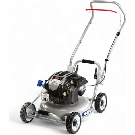 Tondeuse thermique 46 cm – Moteur Briggs & Stratton 163 cm³ – Démarrage READY START – Système Mulching breveté – Largeur de coupe 46 cm (1/4)