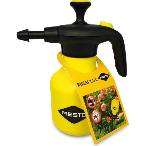 Mesto Drucksprüher Kunststoff BUGSI, Inhalt 1,5 Liter, spritzt auch über Kopf