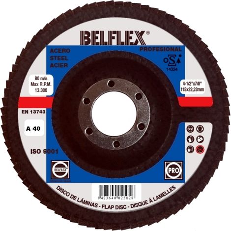 Disco Ø 115 AN-40 DISCO LAMINAS Ø 115 AN-40 SOPORTE FIBRA
