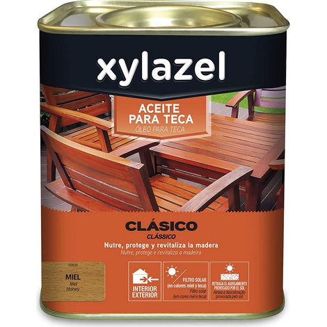 Olio per teak Xylazel Classic Mele 750 ml Mat