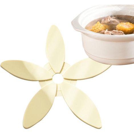 Posavasos de silicona con forma de hoja, protector térmico antideslizante para mesas, tazas y agarraderas (1/5)