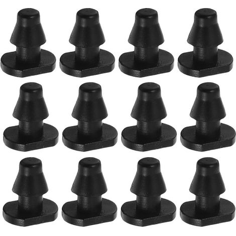 Embouts barbelés en plastique noir pour tuyaux d'irrigation goutte à goutte, 400 pièces, pour jardin (1/5)