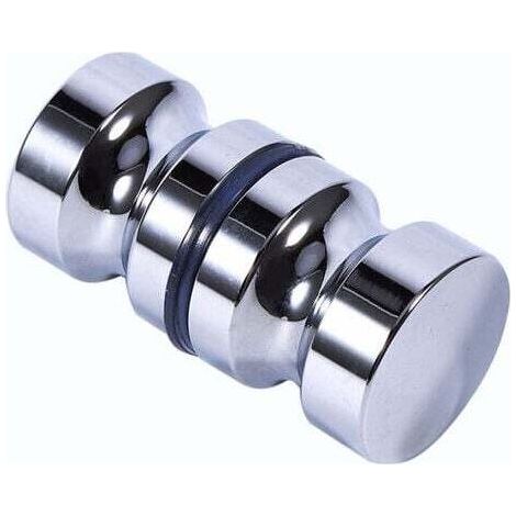 Poignée Porte Douche 1 Pièce Bouton Porte Douche Verre Bain Poignée Porte Douche Douche Armoire Poignée en Alliage D'aluminium avec Vis pour Salle de Bain Cuisine Maison Bureau Hôtel (1/4)