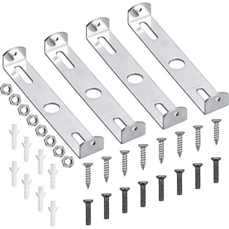 MINKUROW 4 Pezzi Piastra Di Fissaggio Per Plafoniera 95mm Supporto Per Lampada A Sospensione A Soffitto Con Viti Accessori Per Illuminazione A Soffitto Per Home Office (1/5)