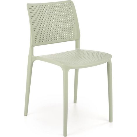 Chaise design polypropylène vert menthe Samba (1/5)