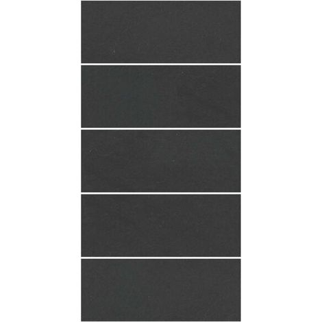 Tapis de piscine noir, 550 x 280 x 0,1 cm, tissu non tissé. (1/5)