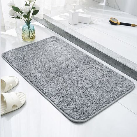 Zerbino antipolvere, per interni ed esterni, tappetino assorbente per cani, ideale per ingressi e corridoi, 60 x 90 cm, in poliestere, color crema. (1/5)