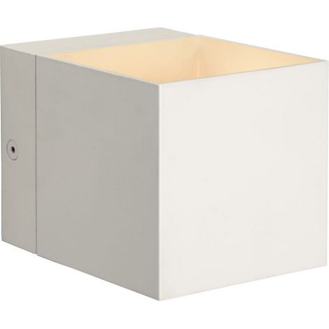 Applique Lucide Devi bianca alluminio G9 40W IP20 monoluce (1/5)