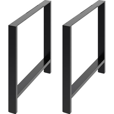 2Pcs Metal Table Legs for Desk