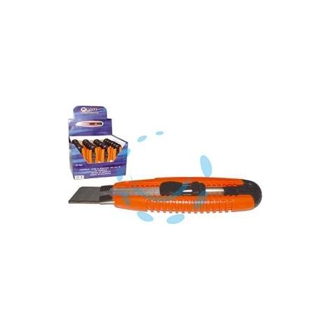 CUTTER GRANDE CON GUIDA IN METALLO IMPUGNATURA DRITTA LAMA MM.18