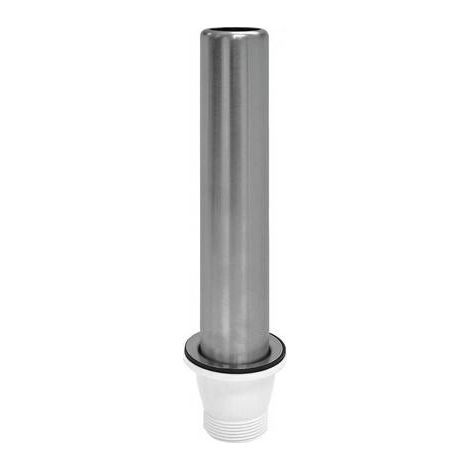 PILETTA CON TUBO INOX 250 MM - (1/2)