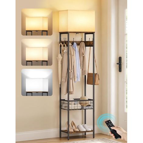 Porte-Manteau sur Pied avec Lampe (1/5)