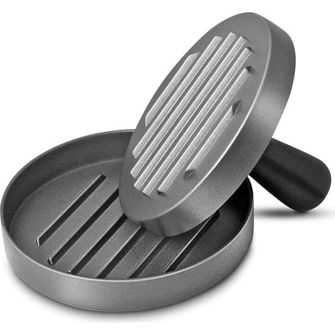 Non-stick Hamburger Press, Meat Mould, Aluminium Hamburger Press, Hamburger Press Mould for BBQ Baking Tool for Patties (1/5)