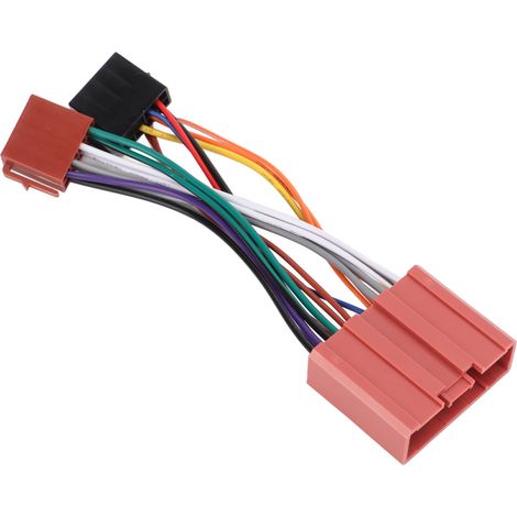 Connecteur faisceau autoradio Mazda, adaptateur câble d'alimentation CD GPS, remplacement prise stéréo, compatible véhicules Mazda. (1/5)