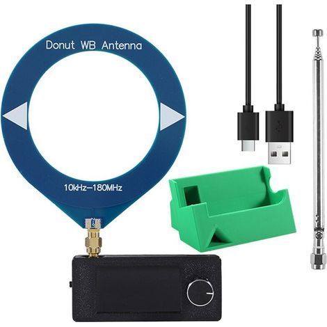 Convient pour la mini radio SI4732 (10 kHz-180 MHz, HF/ondes courtes/AM/VHF), avec amplificateur, prend en charge l'interface FM/AM/LSB/USB, radio de poche. (1/5)