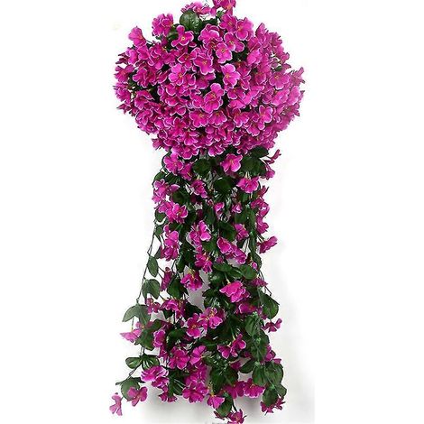 5 Blütenblätter Orchidee Simulation künstliche Blumen gefälschte Blume Hochzeit Party Dekoration Muttertag Garde (1/5)