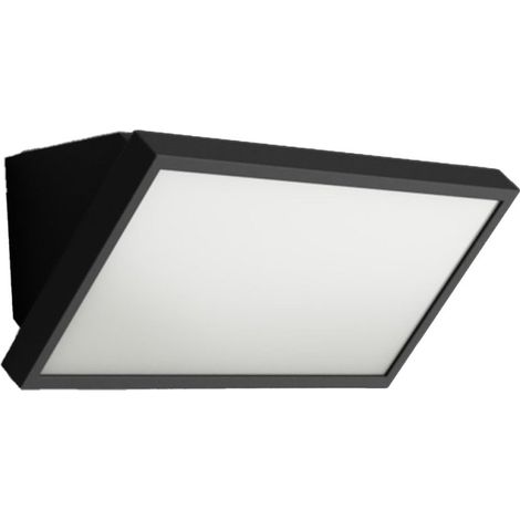 Applique moderno lampadari bartalini oenec cct led ip65 policarbonato, colore nero (1/5)