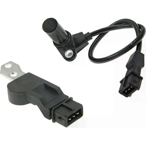 Capteurs de position d'arbre à cames et de vilebrequin (lot de 2) compatibles avec Chevrolet Aveo, Cruze, Kalos, Optra et Tacuma (références : 96253544 et 96253542-JXLGV). (1/4)
