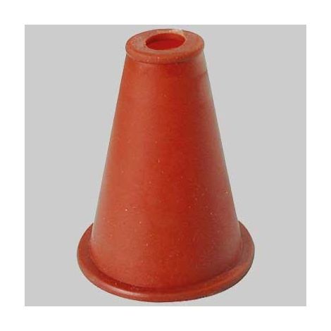 CONO IN GOMMA TRASPARENTE - Per wc