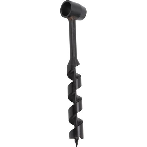 Perceuse manuelle légère noire pour perçage bois extérieur, diamètre 25-230mm, outil portable bricolage (1/5)