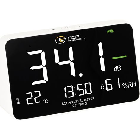 PCE Instruments Schallpegel-Messgerät PCE-TSM 3 30 - 130 dB 50 Hz - 8500 Hz (1/5)