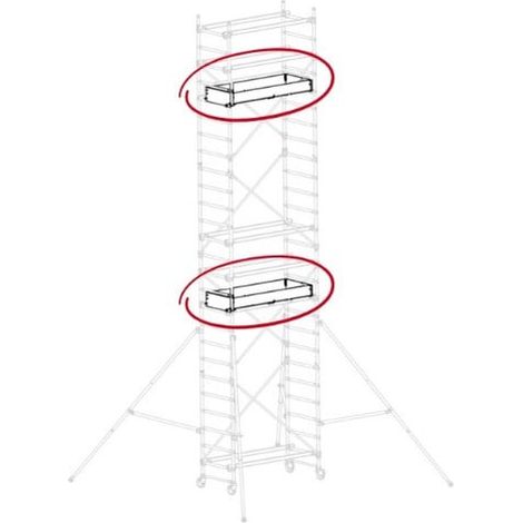 TUBESCA-Comabi - RUNNER - Lot de 4 Plinthes